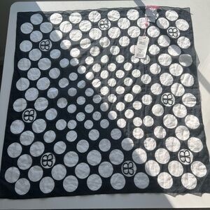 Basler Black & White Polka Dot Scarf – NWT